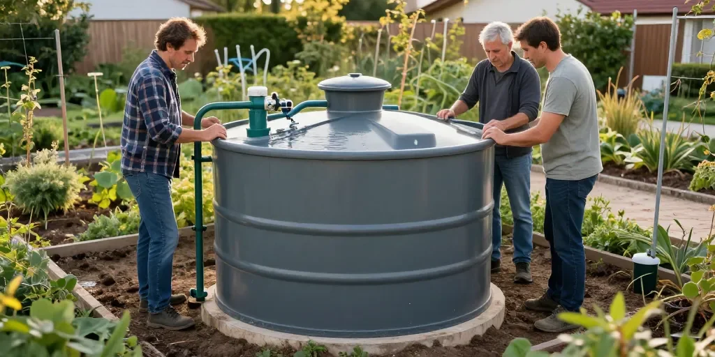 Récupérateur eau de pluie 1000 l : pourquoi les jardiniers abandonnent les fausses économies pour l'autonomie réelle