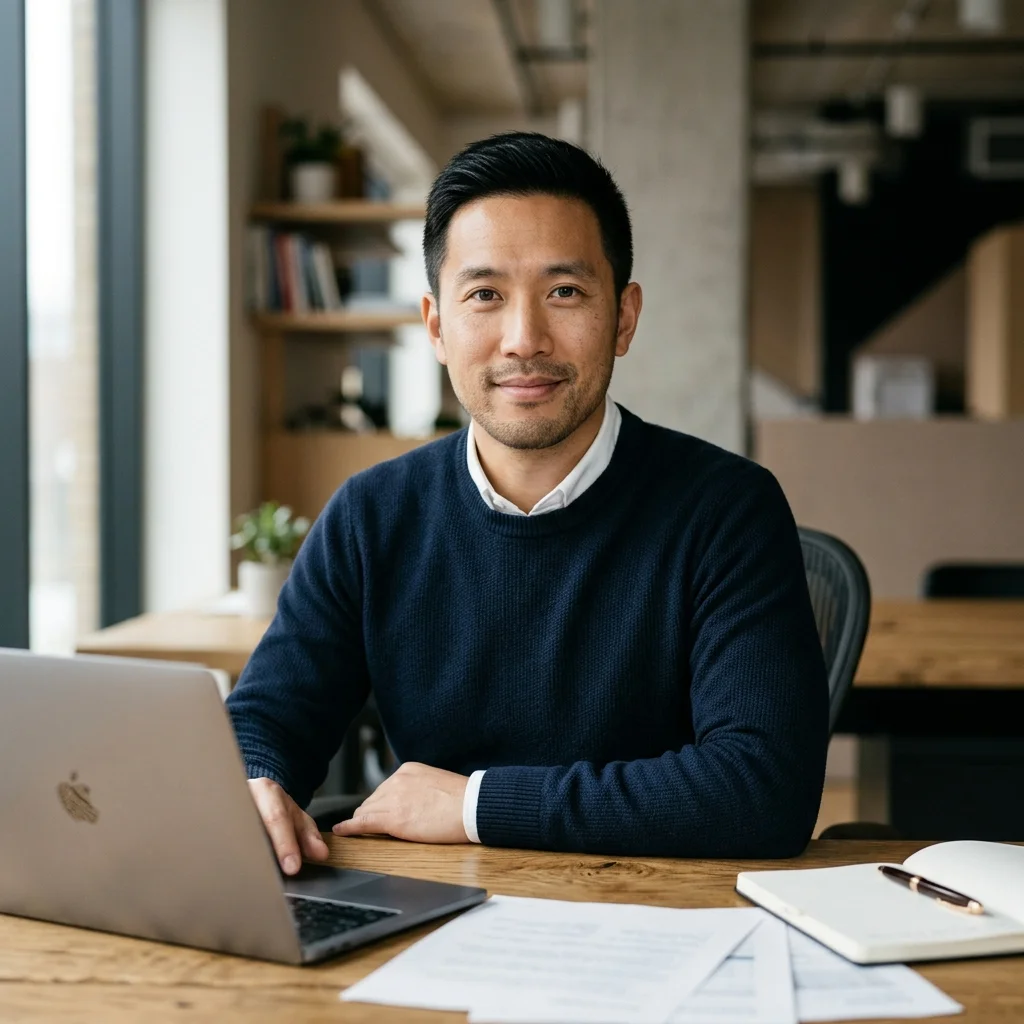 Portrait de Karim Belhadj, expert financement et investissement locatif